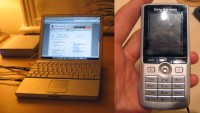 Phone and Laptop