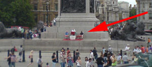 Preachers in Trafalgar Square