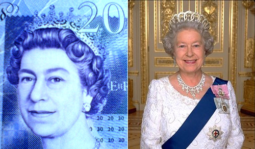Queen and Ã‚Â£20 note