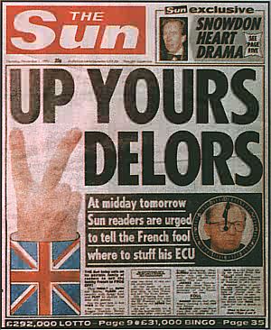 Sun front page