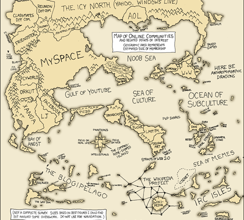 Map of Online Communities