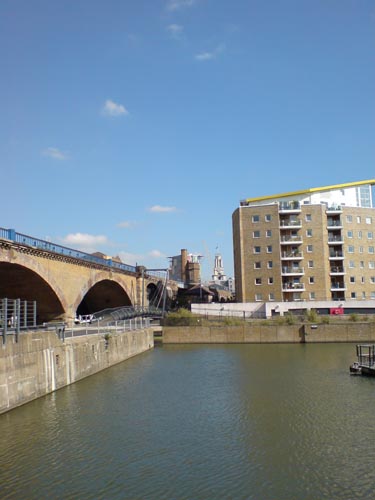 Approach from Limehouse