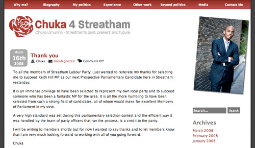 Chuka4Streatham screenshot