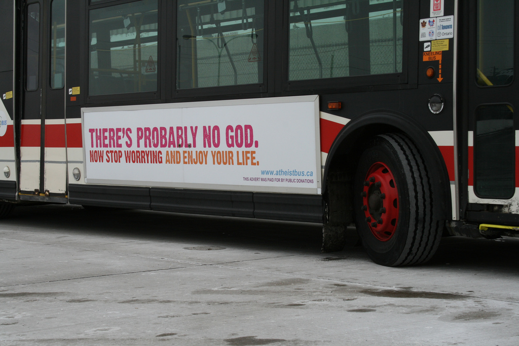 Toronto Atheist Bus - CC / Flickr
