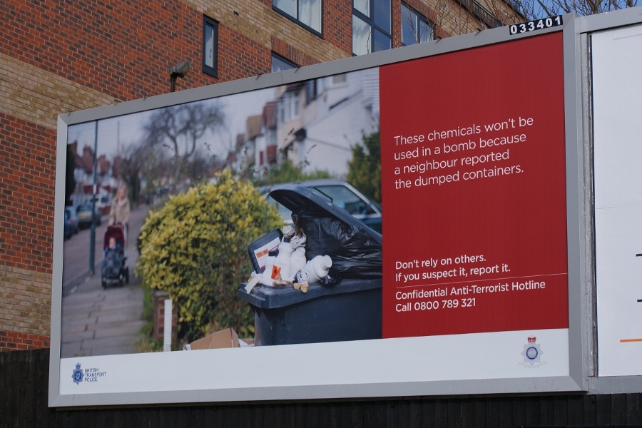 Terrorist Billboard - James Holden