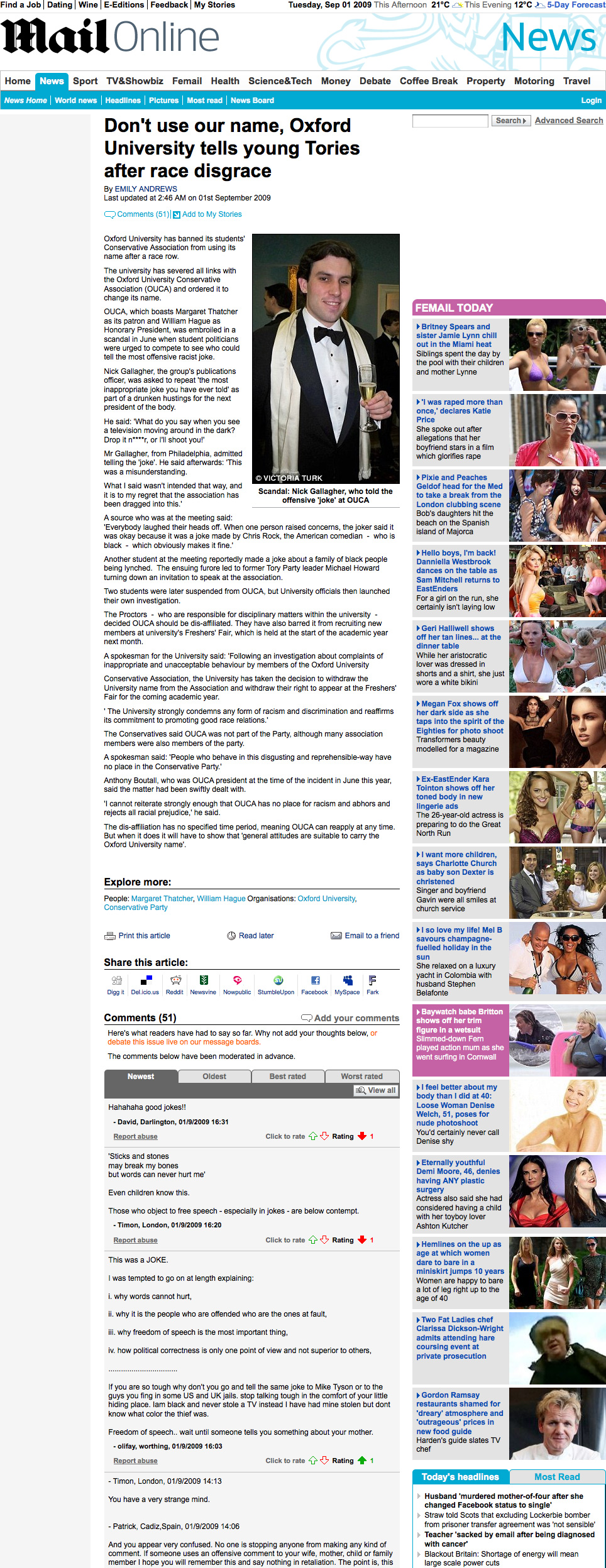Daily Mail Screenshot - click for larger version