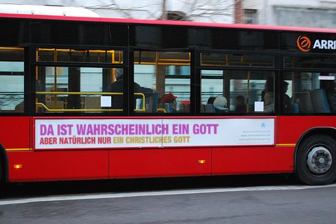As seen on the streets of Zürich - made with the bus slogan generator