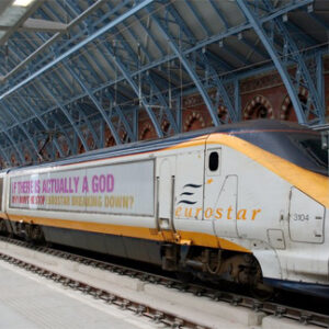 Spotted recently at St Pancras - mockup on the basis of an original CC / Flickr image