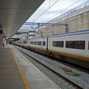 Eurostar passes Stratford International - CC / Flickr