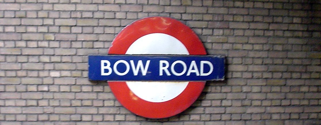 Bow Road Underground Station Sign - CC / Flickr