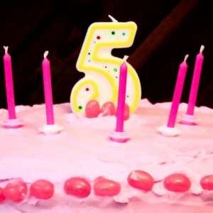 5 Years Birthday Cake - CC / Flickr