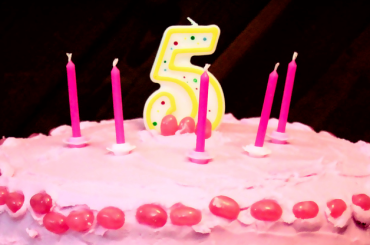 5 Years Birthday Cake - CC / Flickr