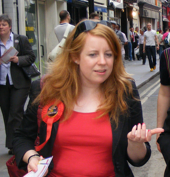 Anne Fairweather campaigning in 2009 - source http://lgbtlabour.org.uk/uploads/4bfc5cc8-e3d6-56f4-9598-79589e4a9d48.jpg