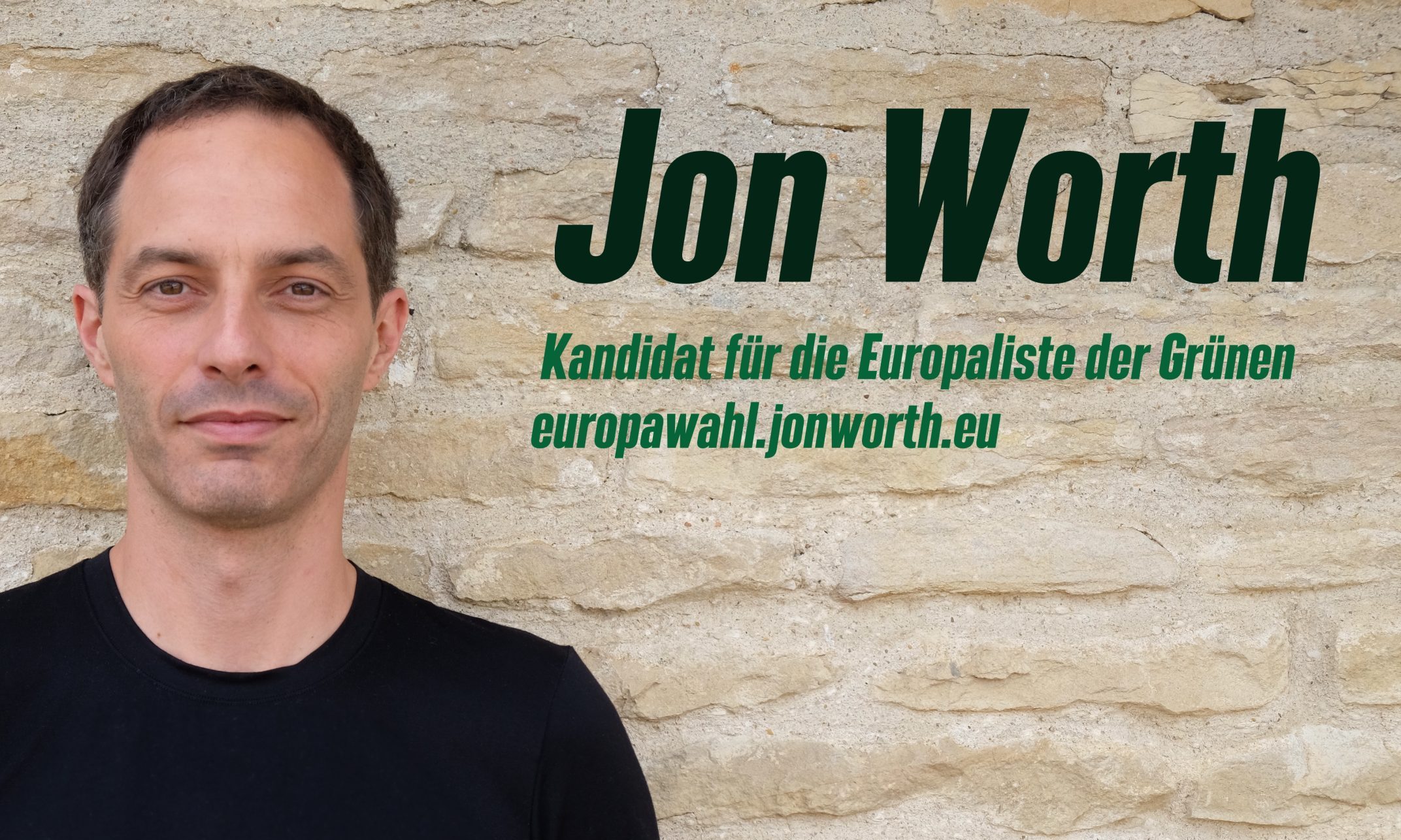 Jon Worth - Kandidat für die Europaliste der Grünen